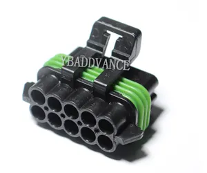 Delphi 10 Pin Female Connector With Crimp Terminals and Seals
