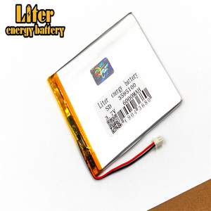Plug 2.5-2 P 3595100 6000 mah 3.7 v lipo battery Rechargeable solar li ion polymer lithium battery with PCM - Product Image 2