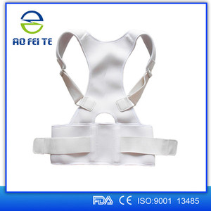 Ajustable ortopédica <span class=keywords><strong>de</strong></span> <span class=keywords><strong>hombro</strong></span> postura volver apoya la correa correa Corrector como se ve en TV - Product Image 5