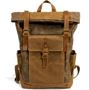 <span class=keywords><strong>Zaino</strong></span> da <span class=keywords><strong>donna</strong></span> in tela impermeabile da 9120 con chiusura a cerniera in pelle Rock stile <span class=keywords><strong>Laptop</strong></span> da 15 pollici compatibile - Product Image 1