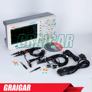 Osciloscópio Digital <span class=keywords><strong>UNI-T</strong></span> UPO2102CS Ultra Phosphor com Armazenamento, 2 Canais, Largura de Banda de 100MHz, Taxa de Amostragem de 1Gs/s - Product Image 4