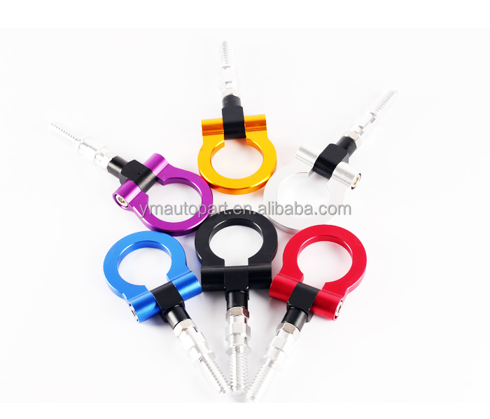 Универсальный задний буксировочный крючок для гоночных автомобилей Европы или японских автомобилей