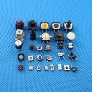 Momentary 2 Pin Tactile Switch 6X6 Tact Switch Với Vòng Dài Thiết Bị Đầu Cuối - Product Image 3