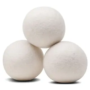 Handmade Organic New Zealand 100% wool dryer balls for laundries