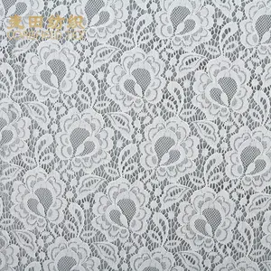 newest design 10 years experience factory manufacturer 3d bridal stretch lace fabric