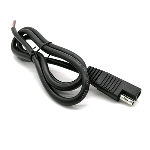 OEM 12V AC /DC Adapter SAEコネクタ18AWG 2 Core Round Cable Trailer Wiring Harness - Product Image 3