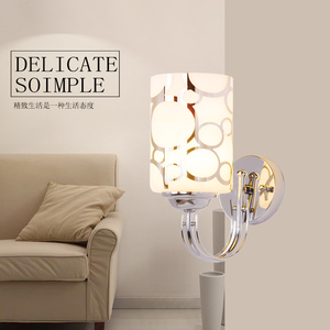 Kính hiện đại thời trang Tường Đèn treo tường dẫn nguồn ánh sáng sắt cơ thể 110V cho nhà khách sạn biệt thự trang trí đèn tường - Product Image 3