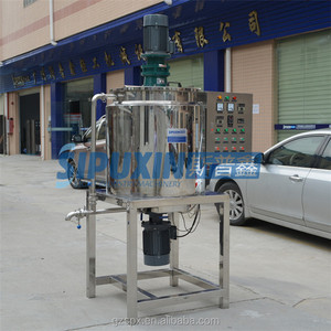 Machine de fabrication de <span class=keywords><strong>mayonnaise</strong></span> Mélangeur Spx avec circulation interne pour petite production Décharge inférieure automatique de 300 litres - Product Image 1