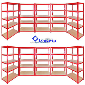 3 X 450mm <strong>Deep</strong> Garage <strong>Shelving</strong> / Racking Units 265kg/Shelf - Product Image 3