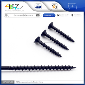 Corneta cabeza Fina tipo galvanizado drywall tornillos de <span class=keywords><strong>arquímedes</strong></span> negro - Product Image 6