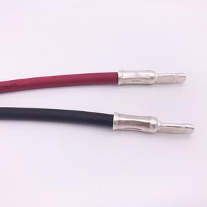 ชุดสายไฟกำลังสูง Tlk16-6 ขั้วต่อแบบ Lug ขนาด 6Awg 120A สายแรงดันน้ำมัน หัวต่อแบบ Spade สีแดงดำ สำหรับงานอุตสาหกรรม สายไฟ PVC ตัวนำทองแดง - Product Image 2