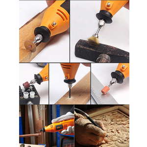 Nouvel <span class=keywords><strong>outil</strong></span> <span class=keywords><strong>rotatif</strong></span> multifonction de première qualité 135W à vitesse variable, stylo de gravure DIY et mini-meuleuse électrique avec kit d'accessoires 40 pièces - Product Image 6