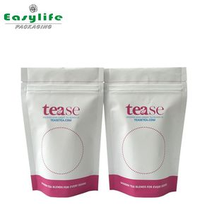 Plástico mate burlan empty Stand Up ziplock bolsa de té bolsa - Product Image 1