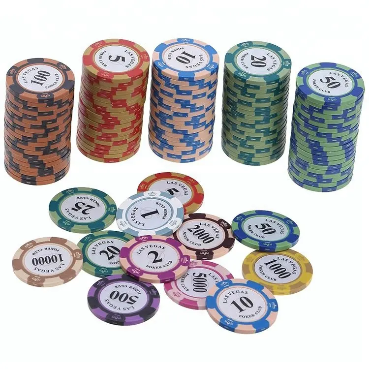 14g dos tono Monte Carlo fichas de Poker