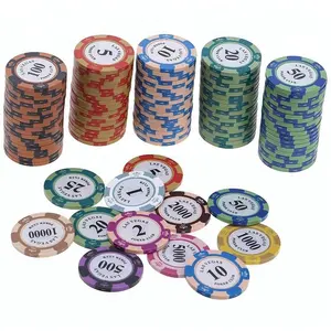 14G Two Tone Monte Carlo Poker Chips