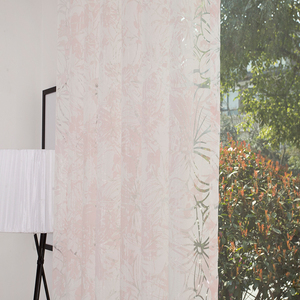 JZB-09 <span class=keywords><strong>Sheer</strong></span> Rèm Vải Cho Phòng Khách Gia Đình Vải Polyester Vải Lanh <span class=keywords><strong>Sheer</strong></span> Rèm Được Thêu 100% Polyester Cửa Sổ Phẳng - Product Image 3