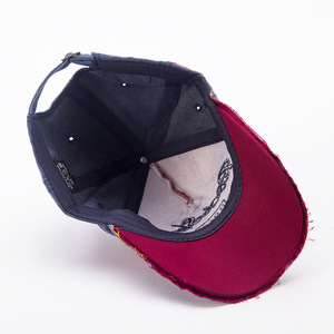 Papà Cotone Da Corsa Mens del Commercio All'ingrosso Del Ricamo Caps <span class=keywords><strong>5</strong></span> Pannello Berretto Da Baseball Distressed Cappelli - Product Image 5