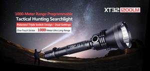 <span class=keywords><strong>Linterna</strong></span> LED <span class=keywords><strong>Klarus</strong></span> XT32, distancia de haz de 1200lm, 1000 metros, <span class=keywords><strong>linterna</strong></span> táctica para caza, senderismo, campamento - Product Image 2