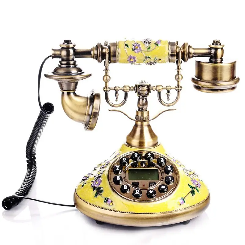 Modern Vintage Corded Telephone Antique Home Decor Supplier