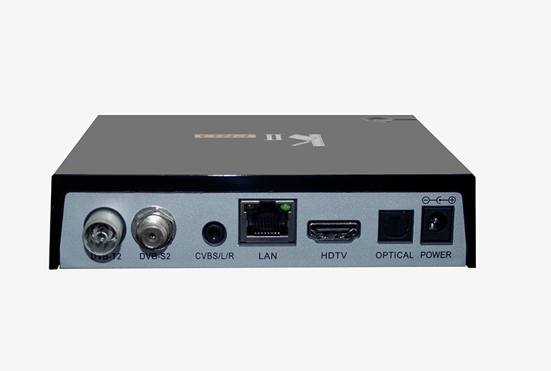 S905 KII Pro Combo Android 5.1 TV Box 2G 16G 4 K T2 del DVB S2 Receptor de Satélite