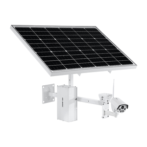 Nouveau Actionnée <span class=keywords><strong>Solaire</strong></span> Extérieure Caméra Ip 3g 4g Lte Wi-fi 1080 p ipbullet caméra ptz caméra <span class=keywords><strong>solaire</strong></span> - Product Image 1