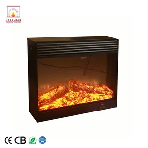 Adjustable Flame Brightness No Chimney or Flue Required Fireplace Insert Decor Steel Contemporary Apartment Bois Indoor LONGJIAN