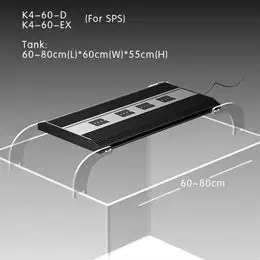 Dimming LED aquarium light