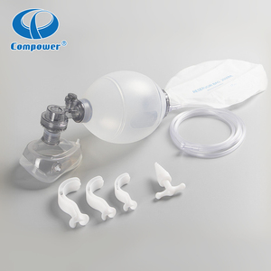 Diskon alat penyelamat katup tas medis masker <span class=keywords><strong>Resuscitator</strong></span> silikon alat bantu oksigen Manual bayi - Product Image 2