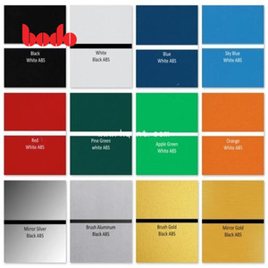 レーザー/CNC彫刻<span class=keywords><strong>ABS</strong></span>ダブルカラープラスチックレーザー彫刻材料シート60 * 120cmabsシート