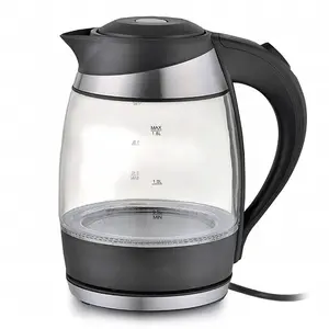Elektrischer Kaffee Glas Tee Wasserkocher Milch kessel mit warmer Funktion