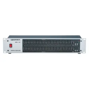 Dual 31 bands 2 kanalen digitale grafische equalizer mixer versterker equalizer OEM China SEQ-231