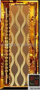 ประตูทางเข้าสแตนเลสสำหรับไนท์คลับ ร้านอาหาร และผับ ประตูพับคู่ - Product Image 3