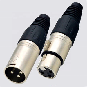 Connecteur <span class=keywords><strong>XLR</strong></span> 3 broches <span class=keywords><strong>mâle</strong></span>/femelle 2026, <span class=keywords><strong>adaptateur</strong></span> multi-cœur, connecteurs à profil bas, prise microphone - Product Image 5