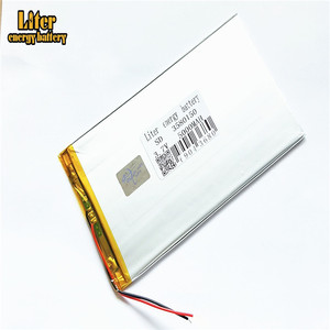 Venta wholesale ultra thin 3580150 batteries 5000 mAh lipo battery 3,7 V rechargeable lithium ion polymer - Product Image 3