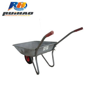Carretilla de metal barata resistente de una rueda WB4024 Carretilla de construcción - Product Image 3