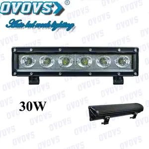 30w cree 4x4 levou barra de luz com leds 5W luz motriz para caminhão suv jeep