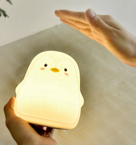 เพนกวินน่ารัก LED การ์ตูนเด็กไฟกลางคืน/โคมไฟเด็กข้างเตียงไฟกลางคืนสำหรับเด็กทารกหรือเด็กวัยหัดเดิน,ของขวัญวันเกิด - Product Image 5