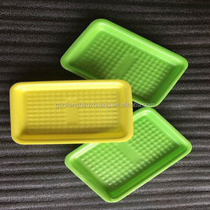 Bandejas de espuma de poliestireno para fruta y carne, embalaje al vacío con/sin almohadillas absorbentes - Product Image 3
