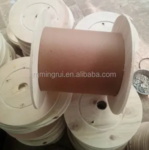 cable pulling rollers plywood cable drum