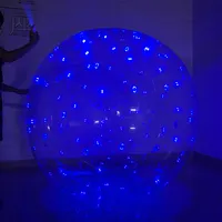 Benutzer definiertes Logo Leuchten Bewegungs sensor Giant Led Beach Ball