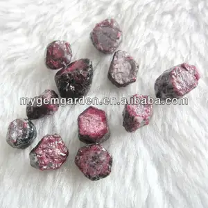 Gemstone Natural Rough rubí piedra