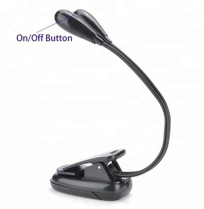 Lampe de lecture à pince alimentée par batterie haute puissance Corps en plastique portable moderne Rechargeable Flexible LED <span class=keywords><strong>Book</strong></span> <span class=keywords><strong>Light</strong></span> - Product Image 3