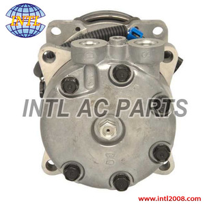 Compresor de CA SD7H15 para camión, para Ford Peterbilt, Kenworth, Semi Tractor, 8,3 L, 505 <span class=keywords><strong>CID</strong></span>, L6, 46966000, 75R84272, 75R8742, E801194 - Product Image 5