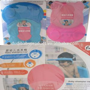 Bebé gorro de ducha/casquillo seguro shampoo ducha baño Baño protect Cap Soft Hat para bebés y niños - Product Image 6