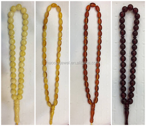 Cuentas de oración <span class=keywords><strong>musulmanas</strong></span> cuentas de ámbar para joyería de rosario de oración - Product Image 1