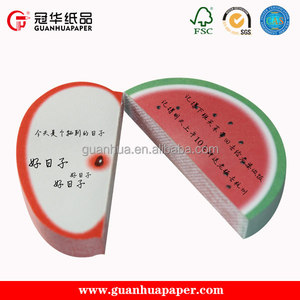 3D fruits sticky <span class=keywords><strong>note</strong></span> Rouge apple en forme de <span class=keywords><strong>note</strong></span> collante et bloc-notes - Product Image 1