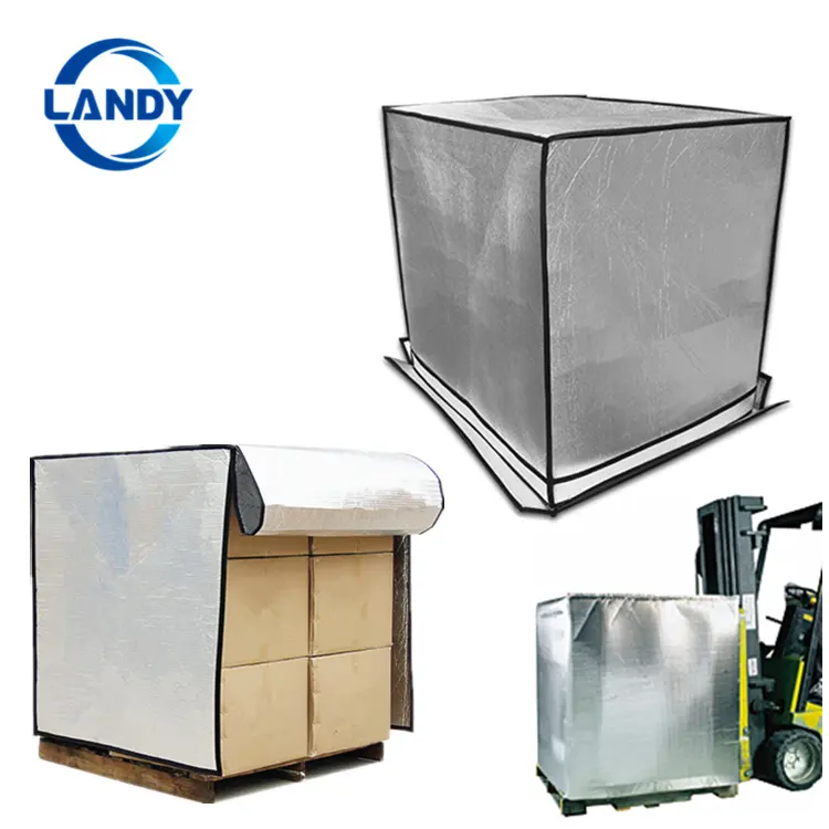 Waterproof Cargo Pallet Cover Bags Free Sample Plastic Pallet Covers Suppliers