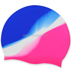 Cuffie da Nuoto Arcobaleno Multicolore, Cuffie Piatte in <span class=keywords><strong>Silicone</strong></span> per Uomo e Donna, Ideali per Allenamento e <span class=keywords><strong>Piscina</strong></span> - Product Image 1