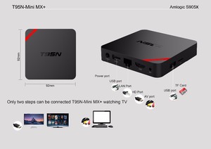 T95N MINI <span class=keywords><strong>MX</strong></span> + 4 K Inteligente Android 6.0 TV Box Amlogic Kodi S905x Quad-core 1 GB RAM 8 GB ROM con 2.4G Wifi XBMC Kodi 3D - Product Image 6