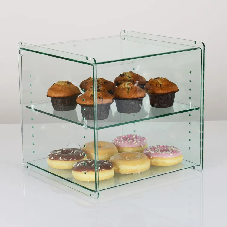 Hot Sale Acrylic Display Supermarket Cardboard shelves Box For cosmetic